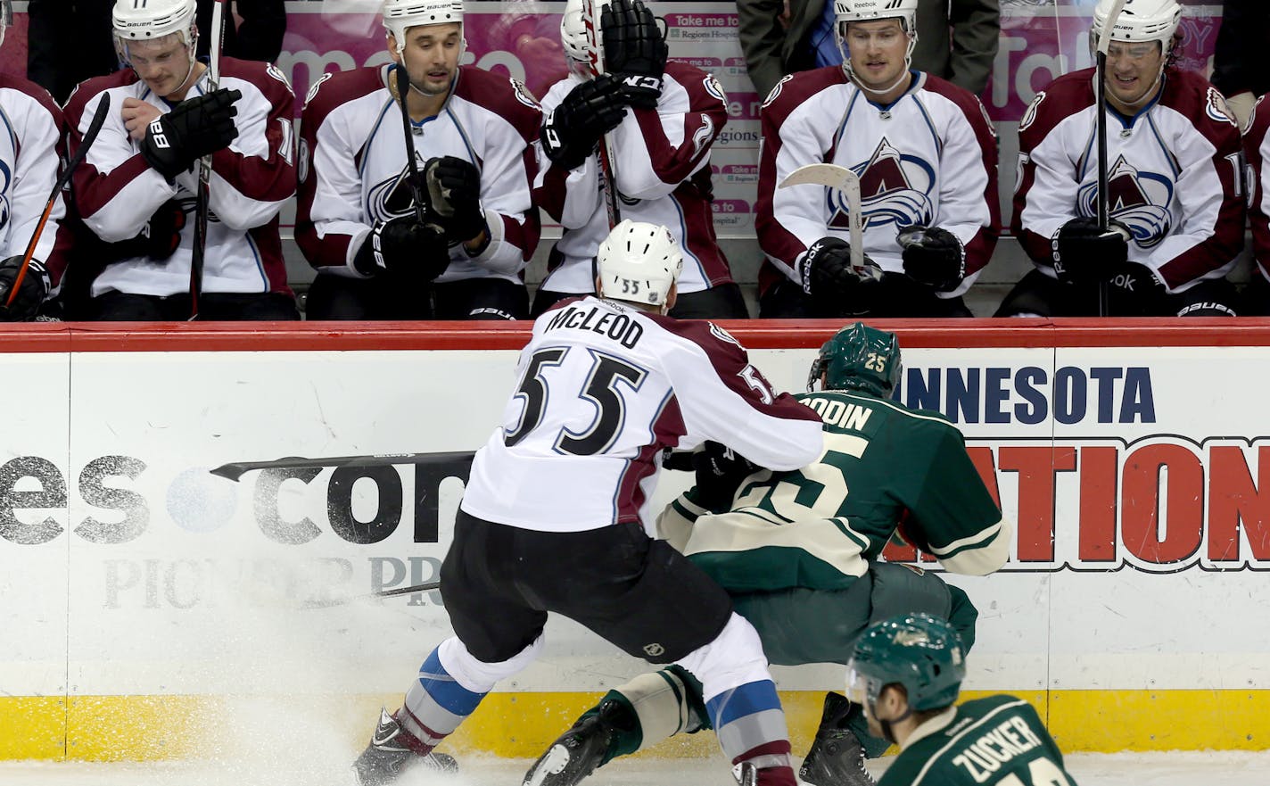 The Avalanche's Cody McLeod (55)