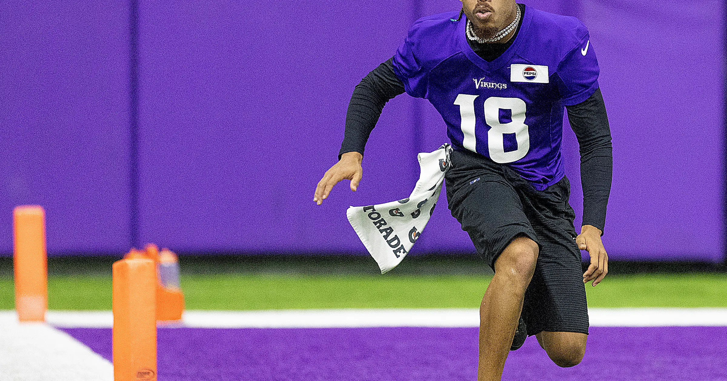 Amid a difficult season, Justin Jefferson says, ‘I would never sit there ...