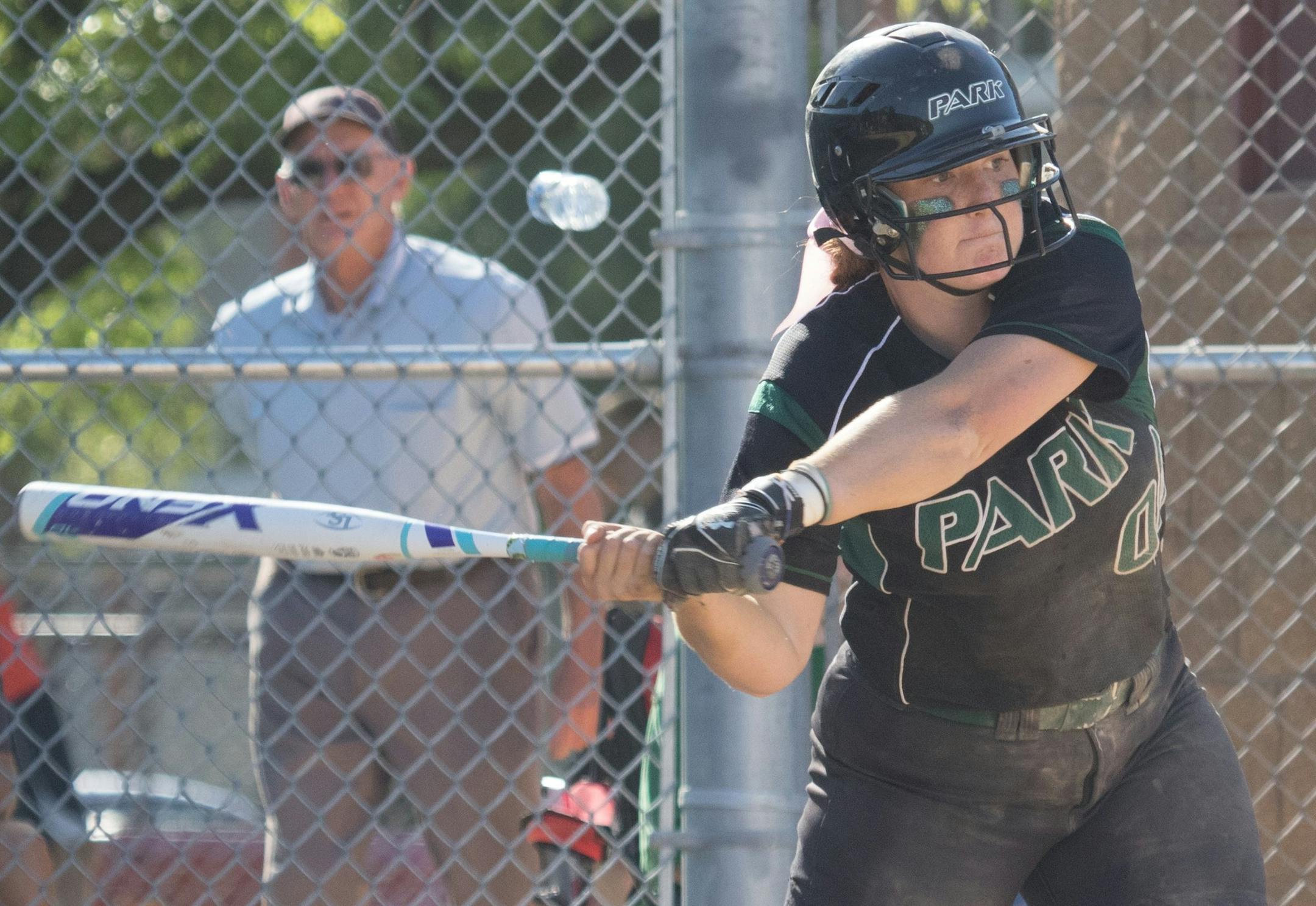 Park of Cottage Grove's Delaney Young is one in a strong group of prep softball power hitters.