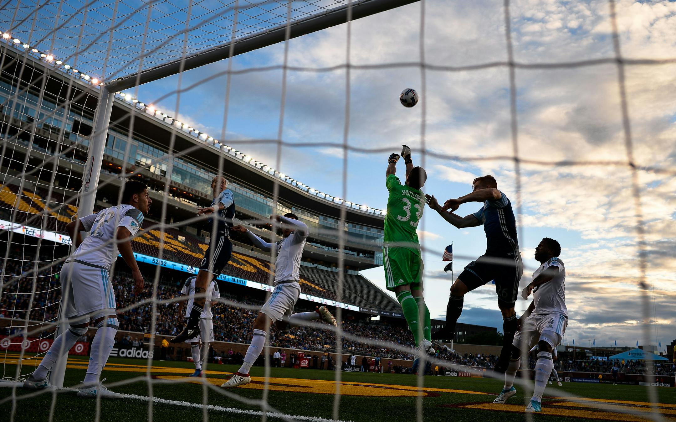 Minnesota United will play six consecutive home matches at TCF Bank Stadium into early August.