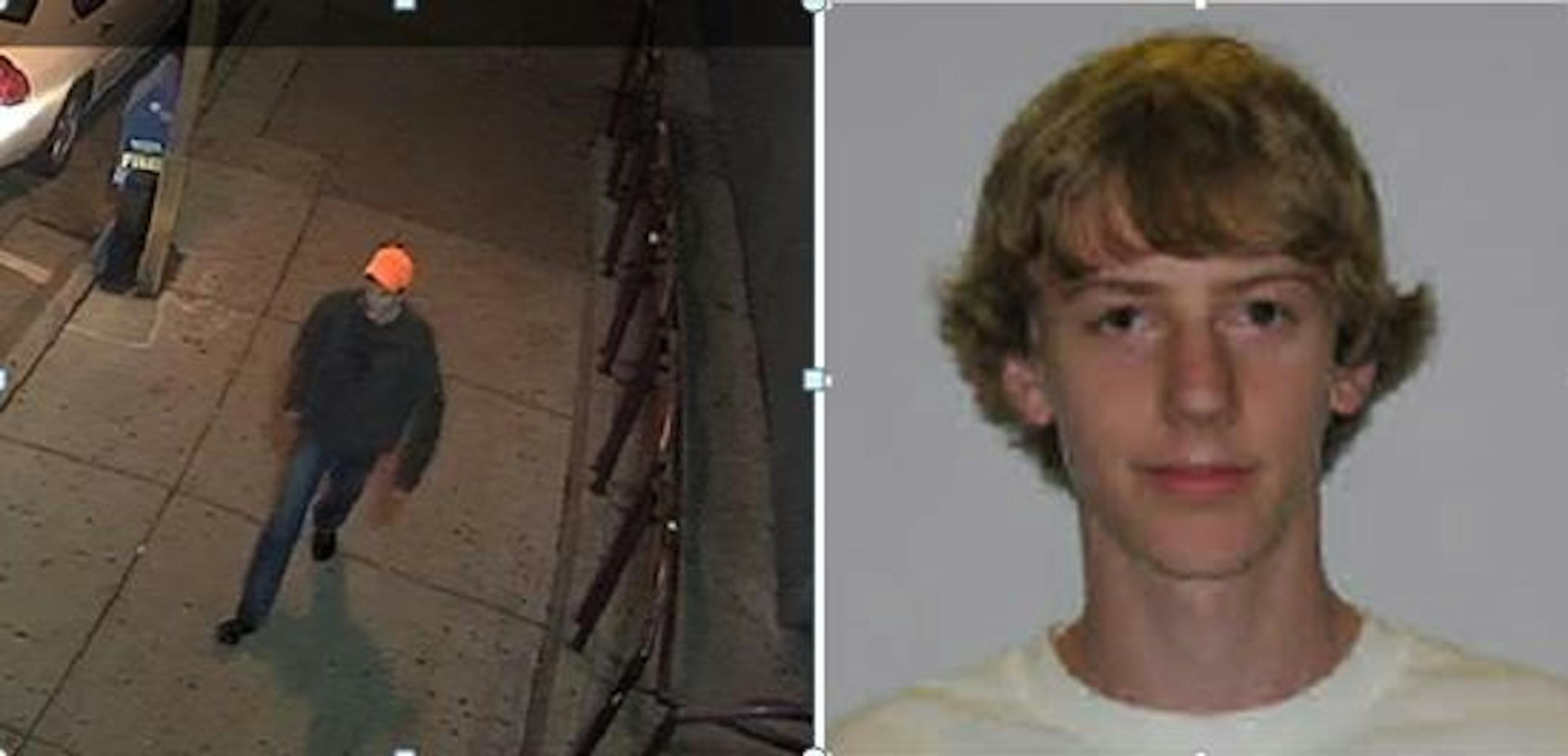 St. Cloud police released these images of missing college student Jesse Dady.