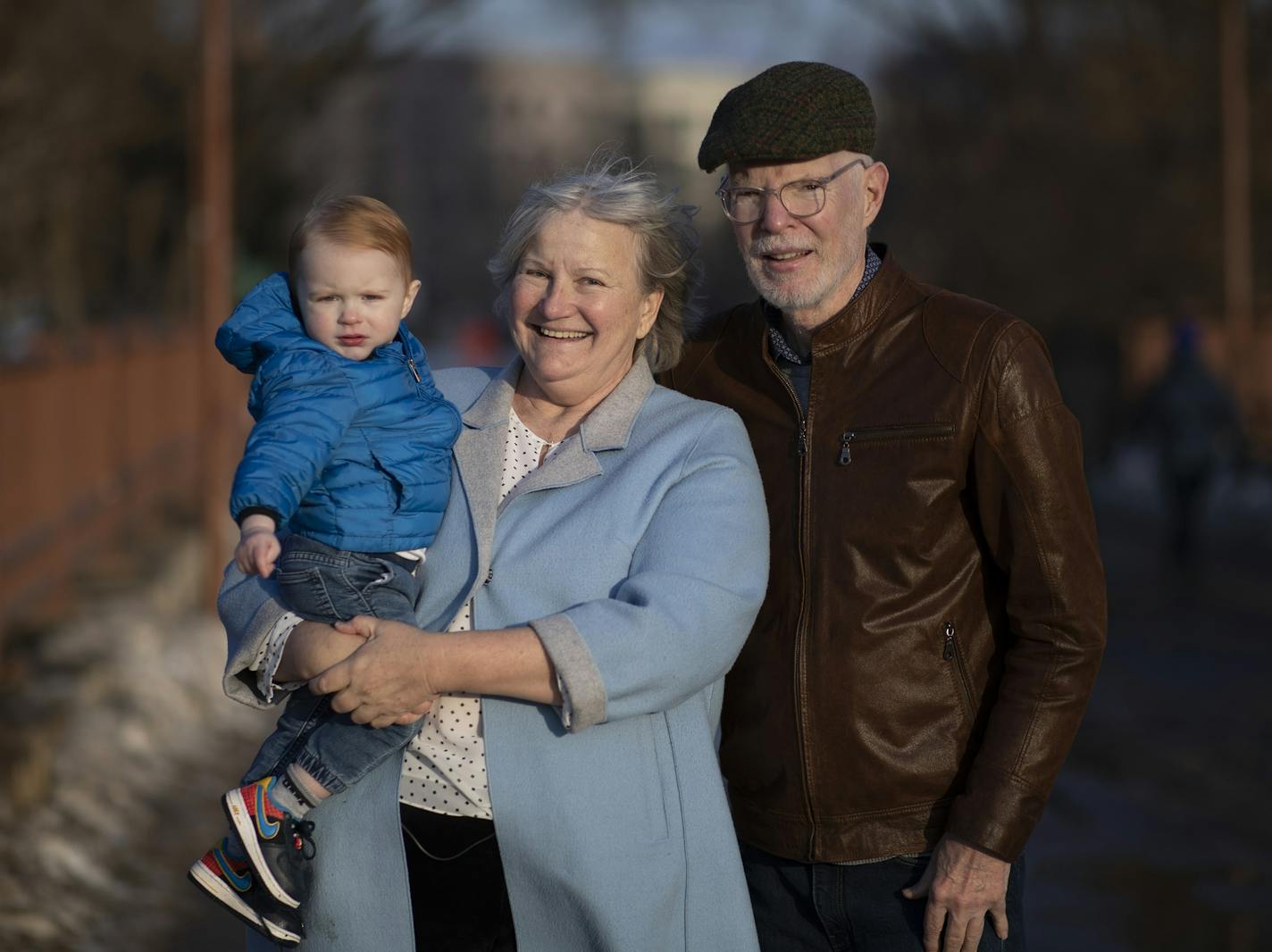 Portrait of Bill and Barb Wolfe with their two year-old grandson William Frazier.] Jerry Holt &#x2022; Jerry.Holt@startribune.com Today's grandparents are more involved, healthier, active, tech-savvy and adventurous. Bill and Barb Wolfe retired and moved to Ecuador and Portugal. Then they got a grandchild and moved back to Minneapolis to help care for William, 2, February 2, 2020 in Minneapolis .