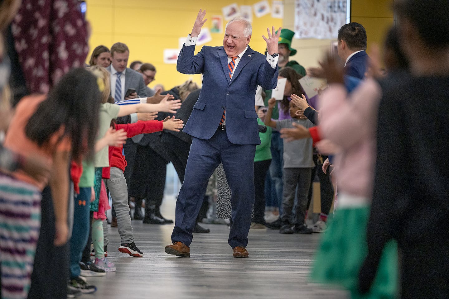 Minnesota Gov. Tim Walz signs free school meals bill into law