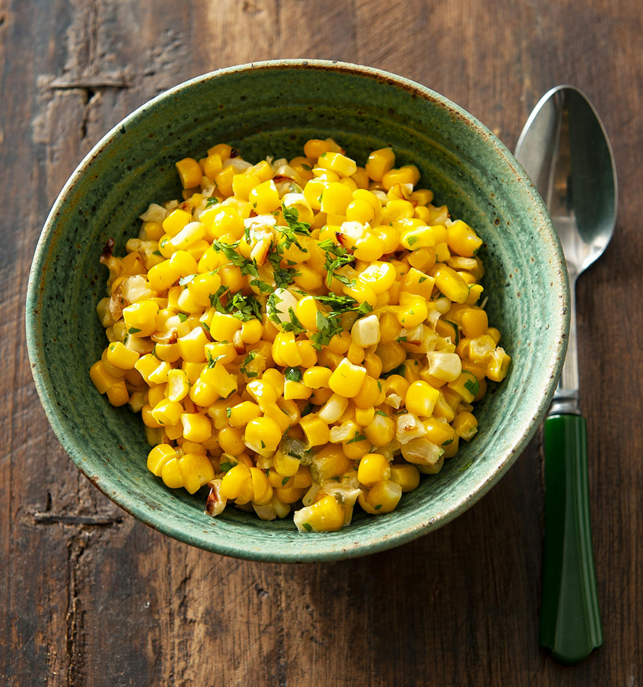 Creamed Coconut Corn