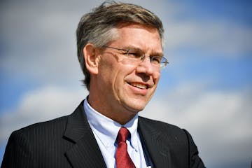 U.S. Rep. Erik Paulsen participated in a celebration for the upcoming completion of Highway 610 in Maple Grove on Thursday, Oct. 20.