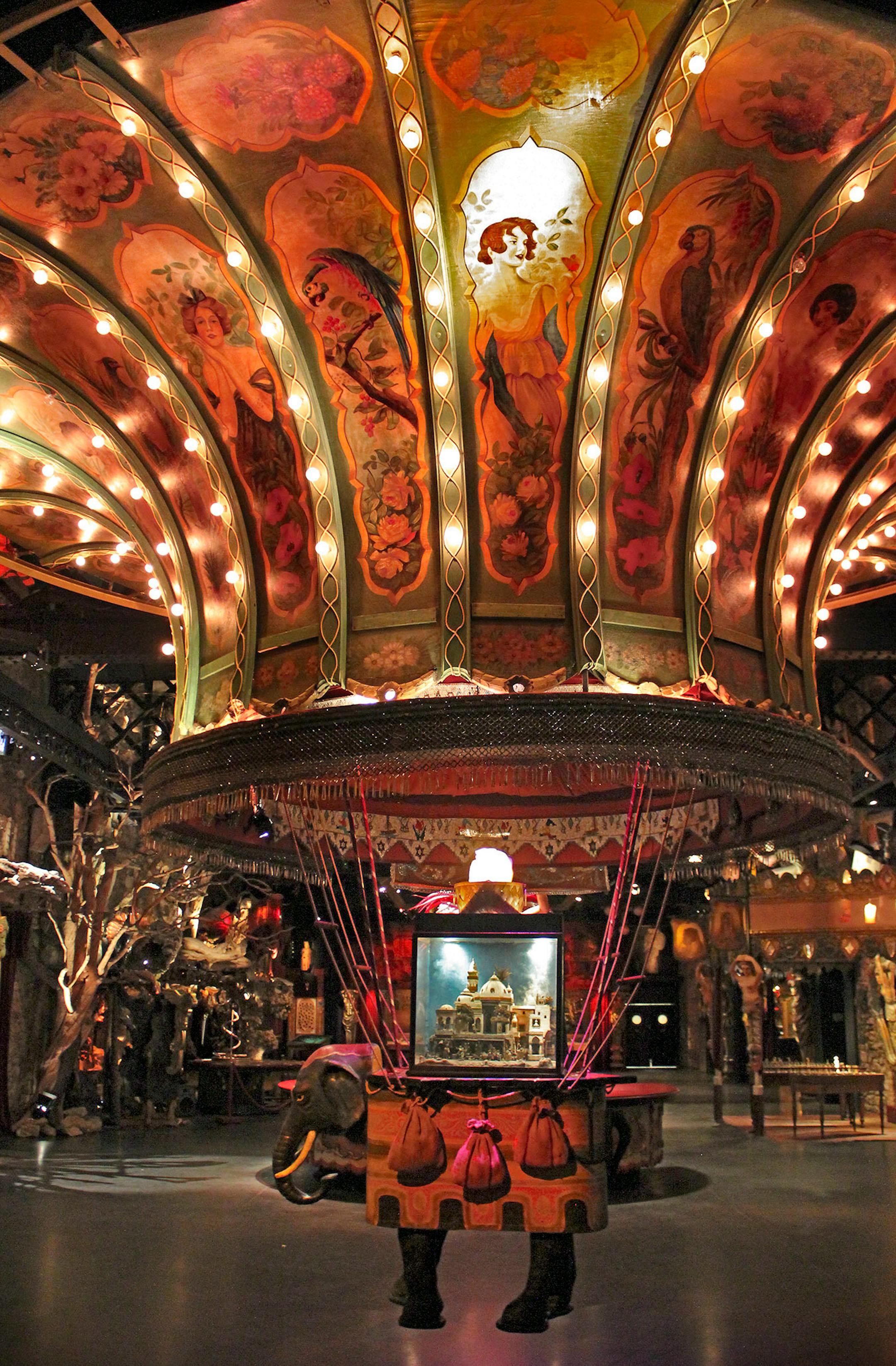 The Musée des arts Forains, the museum of carnival arts, is located in Bercy, a far eastern district of Paris. ] Star Tribune Photo by Sharyn Jackson Sharyn.Jackson@startribune.com EXTRA INFO: 1003678009 PARISTR051417