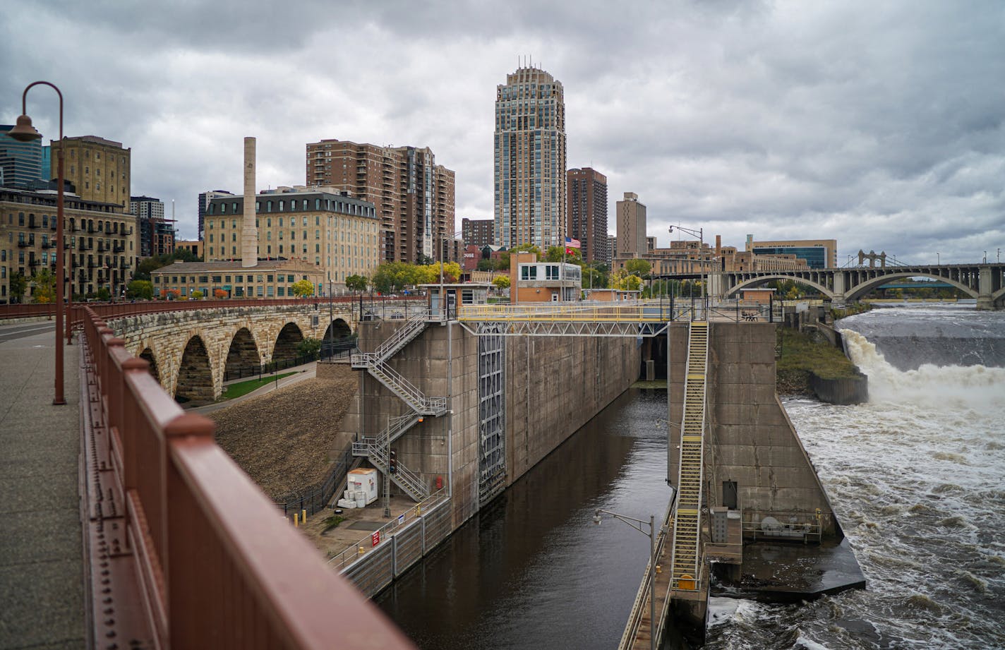 Plans to transform the lock and dam beside the Stone Arch Bridge into a visitors center and recreation area are taking shape with a tentative $2.8 million commitment from the state -- which will be largely matched by private funds. The Friends of the Lock and Dam, which is pushing the idea, has appointed Mark Andrew as its president. But a lot is still in limbo. The Army Corps of Engineers still hasn't formally decided what to do with the site. ] GLEN STUBBE &#x2022; glen.stubbe@startribune.com