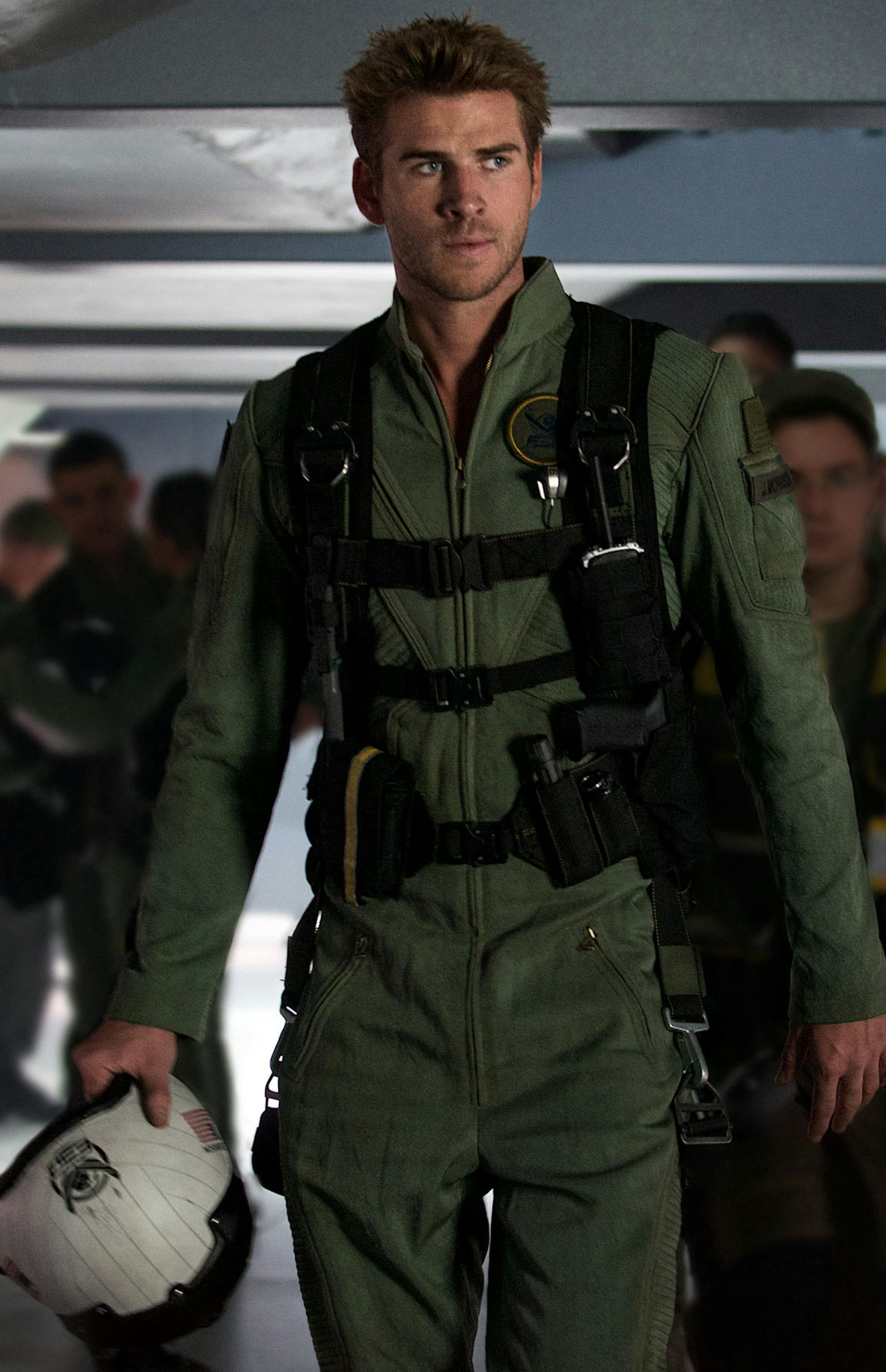 Liam Hemsworth portrays Jake Morrison, a heroic fighter pilot of alien-human hybrid jets, in "Independence Day: Resurgence." (Claudette Barius/20th Century Fox/TNS) ORG XMIT: 1186068
