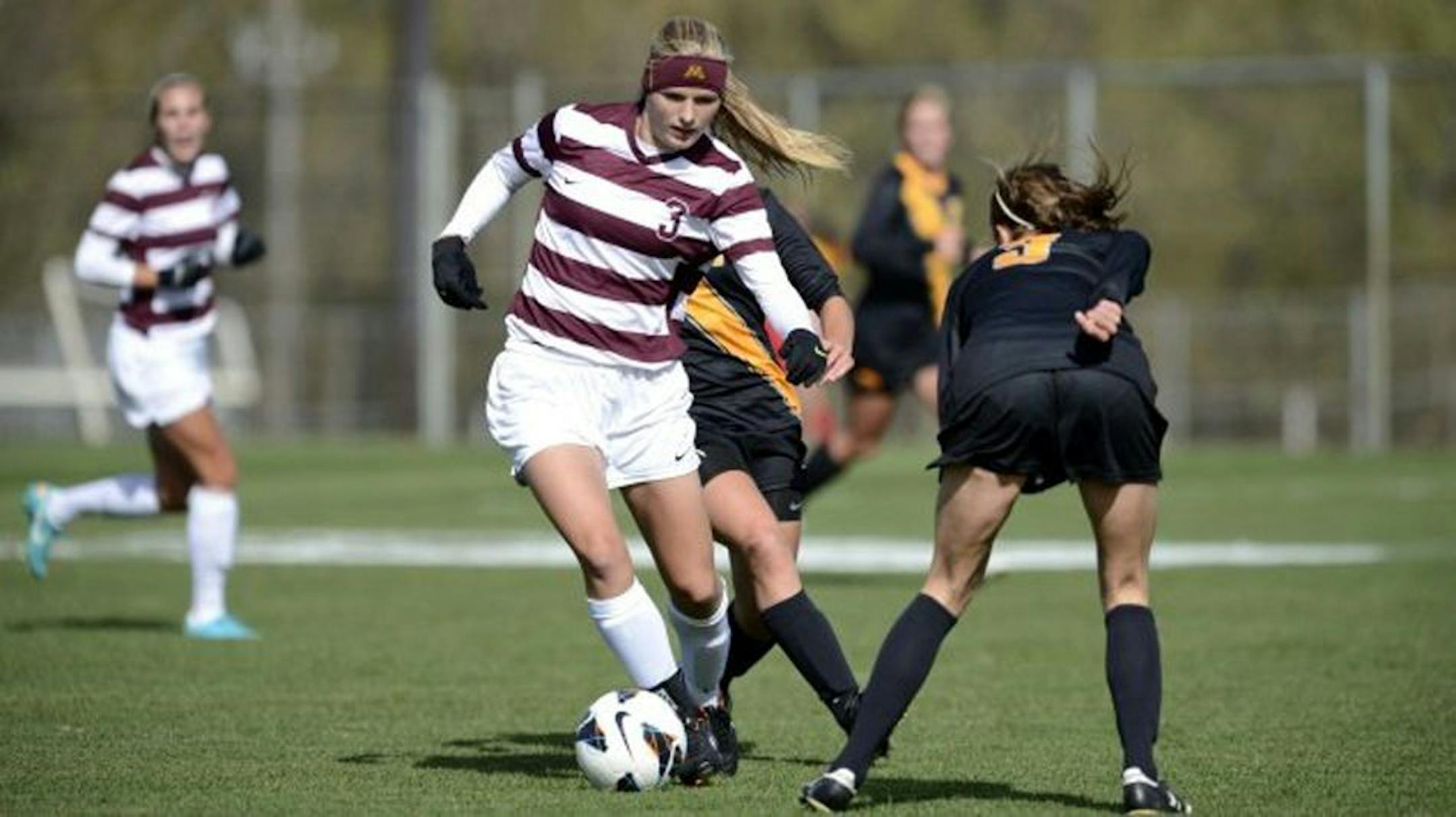 Taylor Uhl has a team-leading 19 goals for the Gophers women's soccer team.