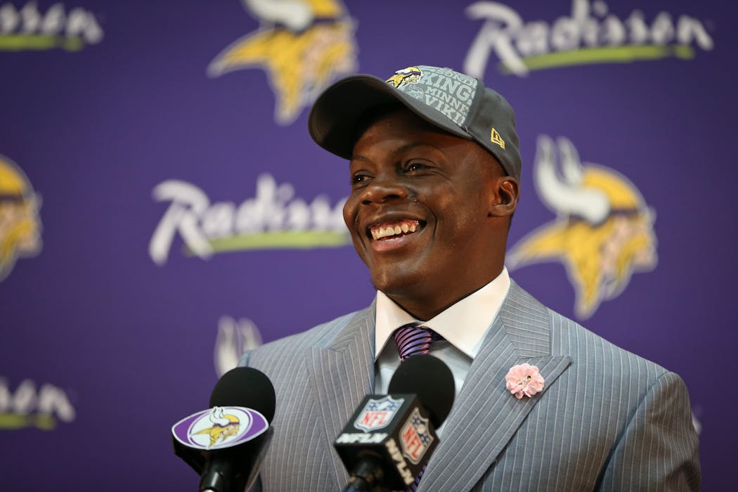 A favorite of Mike Zimmer, Teddy Bridgewater was the 32nd pick in the 2014 draft. 