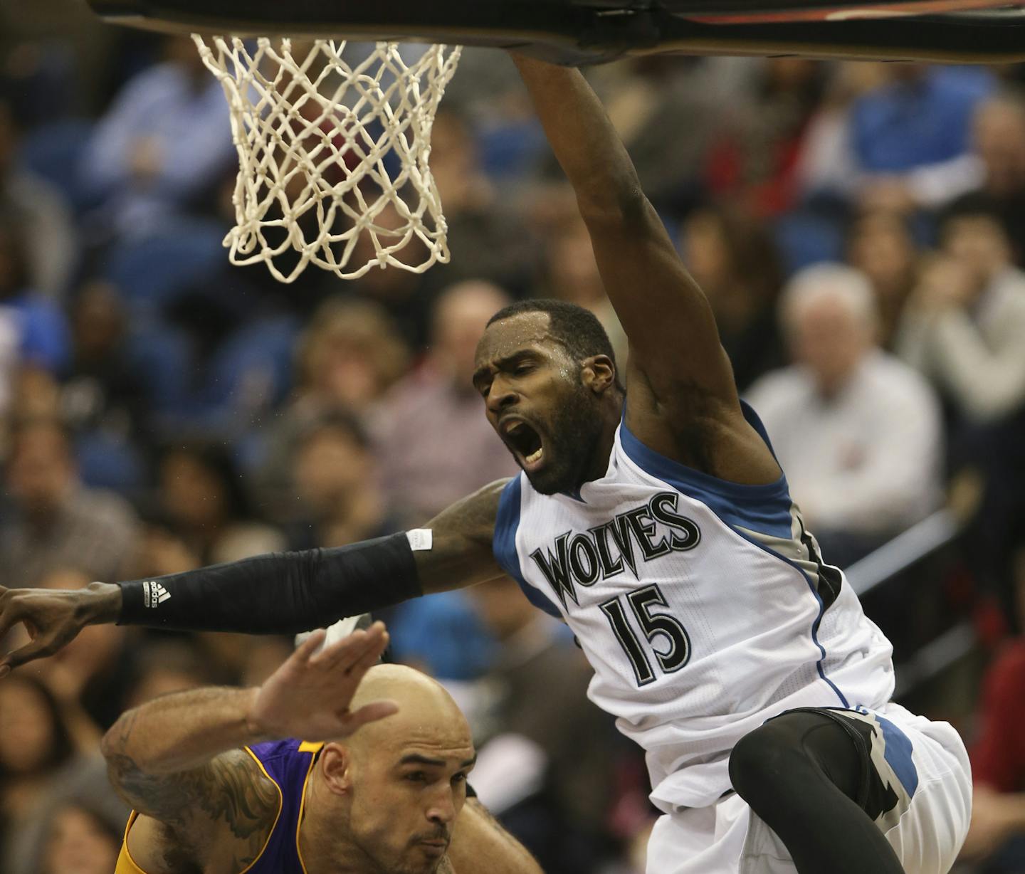 Minnesota Timberwolves forward Shabazz Muhammad.