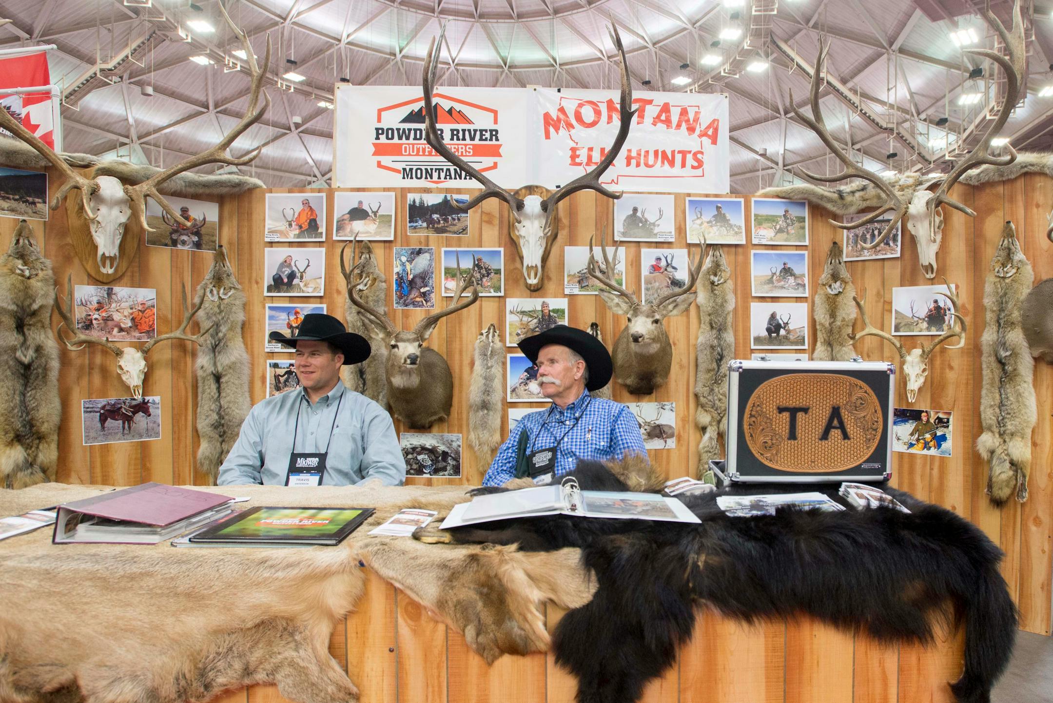 The Northwest Sportshow brings all manner of outdoors exhibits and vendors.