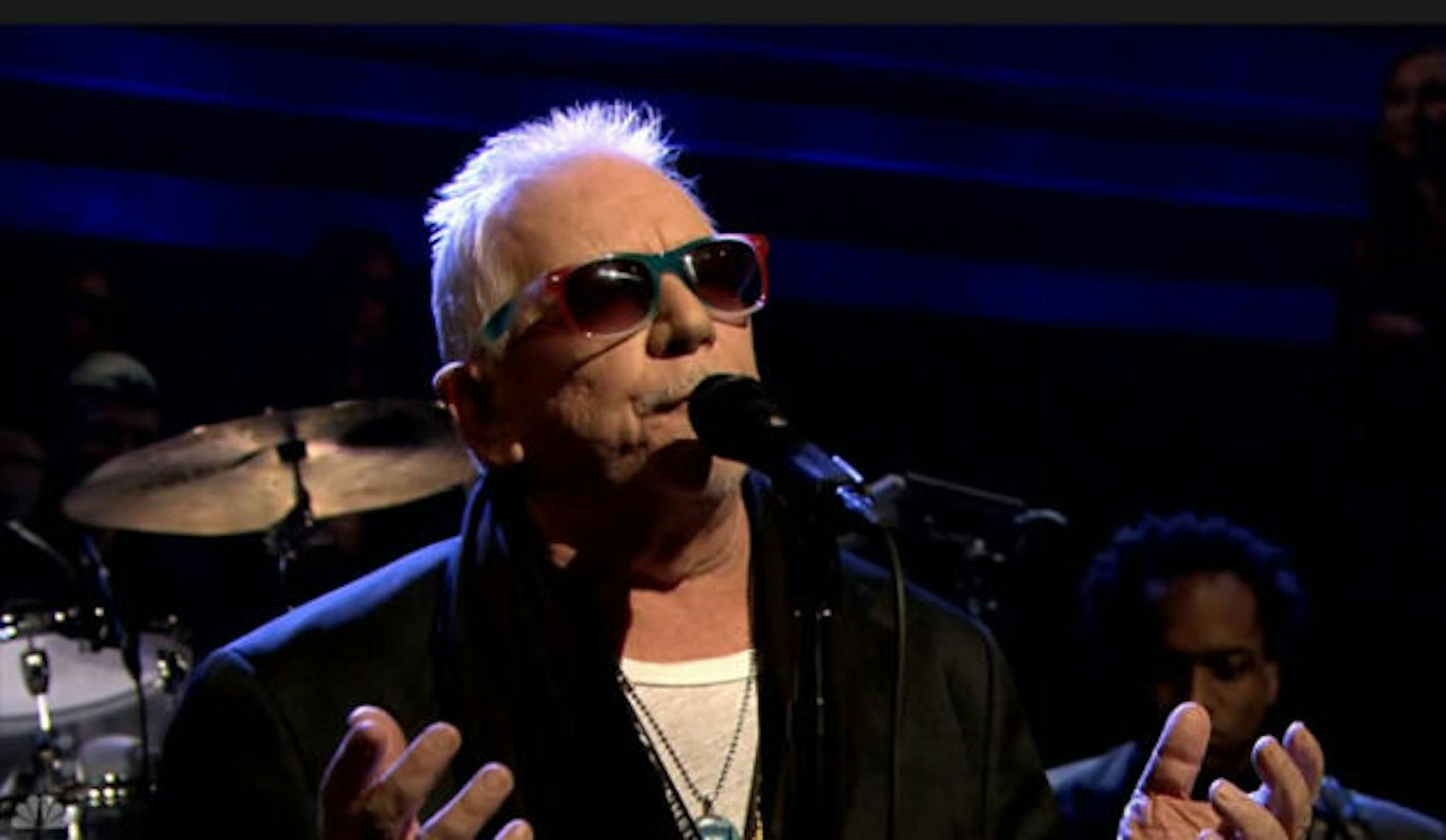 Eric Burdon performed with the Roots earlier this week on "Late Night With Jimmy Fallon." / Courtesy NBC