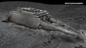 First full-size 3-D scan of Titanic shows shipwreck in new light