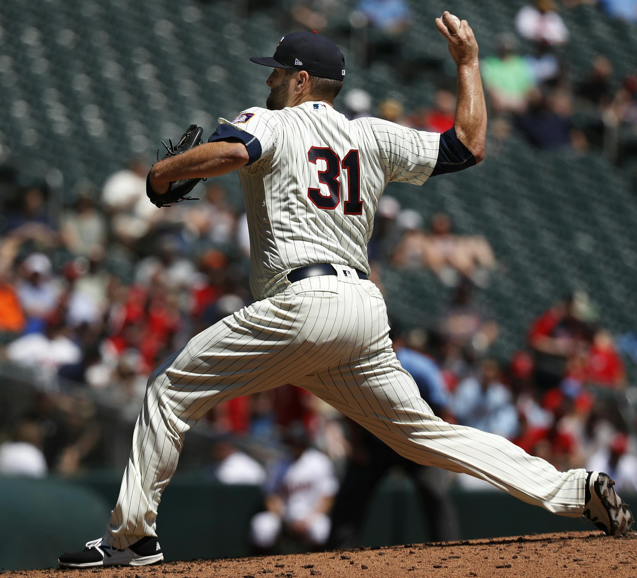 Lance Lynn(31) starts for the Twins].At the Twins game against the Cardinals at Target Field on 5/16/18.Richard Tsong-Taatariiïrtsong-taatarii@startribune.com