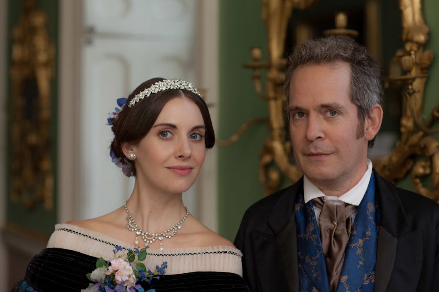 Tom Hollander as Dr. Thorne and Alison Brie as Miss Martha Dunstable.