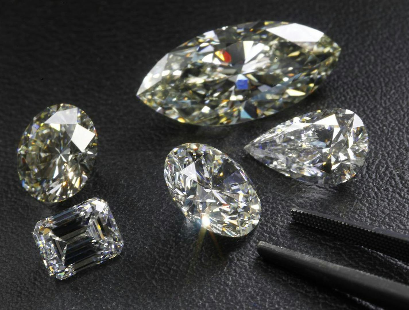 These used diamonds at Continental Diamond add up to more than $70,000 retail.