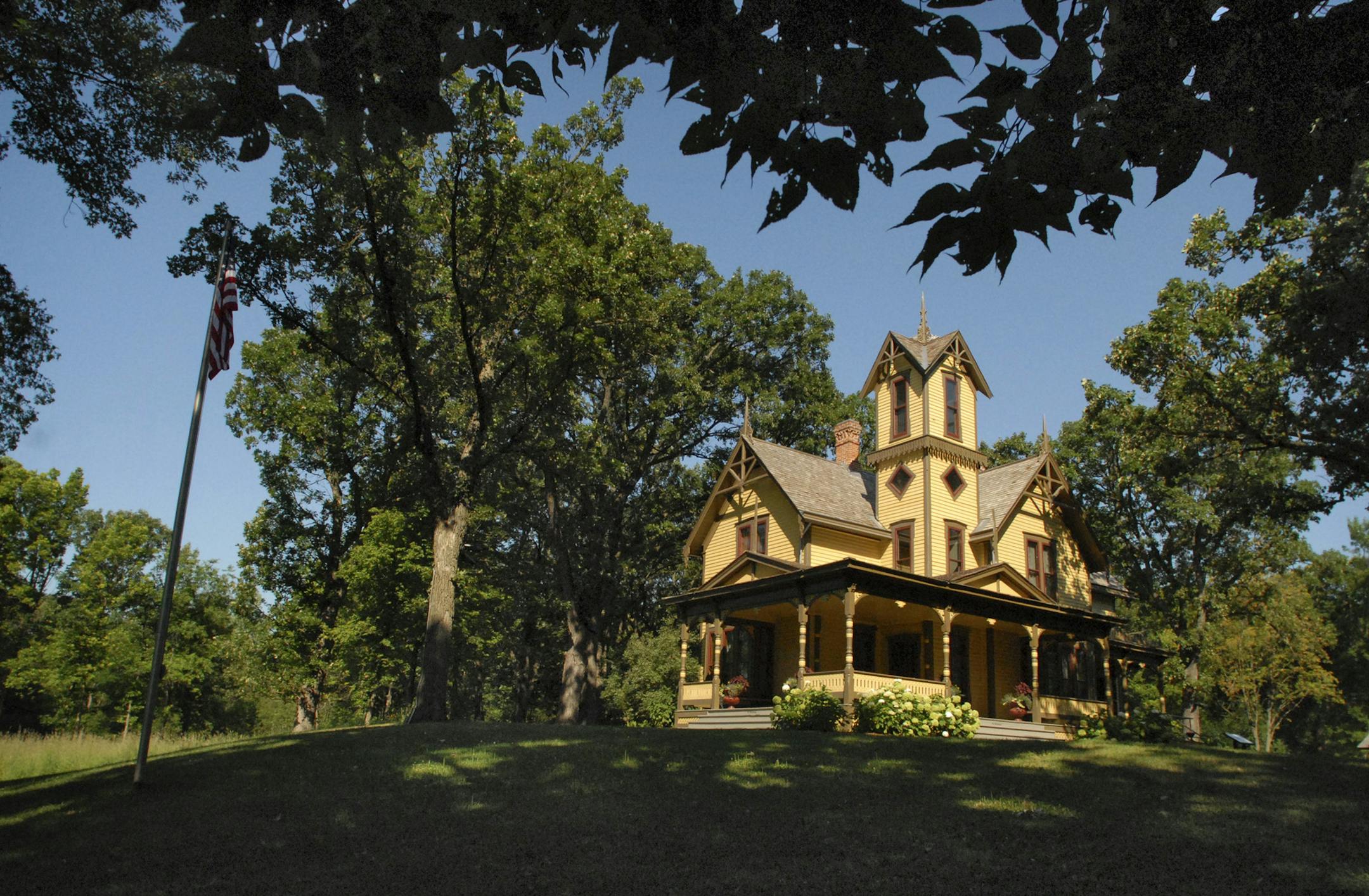 MINNETONKA MILLS, Hennepin County: The Burwell House, built in 1883, was once near the center of an area known as Minnetonka Mills. Minnehaha Creek, which powered the nearby millpond, runs in front of the home, now a city of Minnetonka historic site. GENERAL INFORMATION: DARLENE PROIS √Ø dprois@startribune.com // Today they're just spots on metro maps, but many were once thriving villages. We check to see what's happening today in places like Nowthen, Constance, Lake Netta, Bailey an