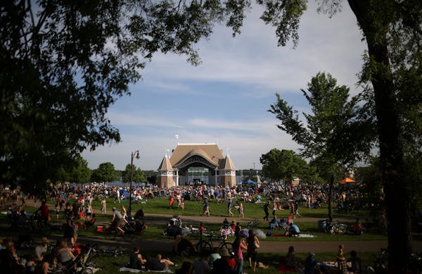 Lake Harriet Bandshell: There will be music here soon.