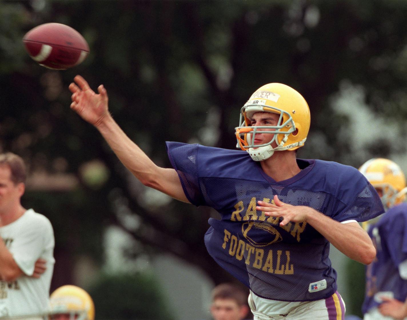 Quarterback Joe Mauer