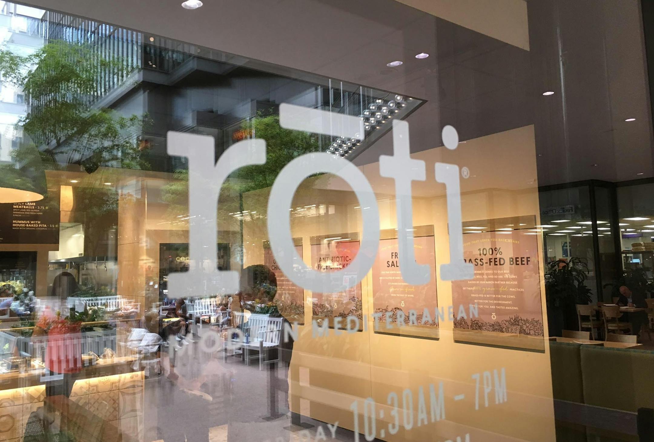 Roti in the IDS Center, Minneapolis