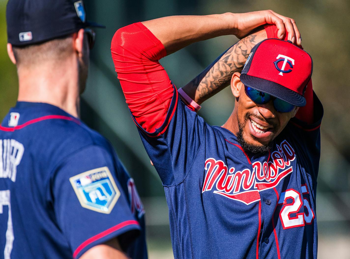 Major League Baseball has tracked Byron Buxton's sprint speed measurement at 30.2 feet per second, making the 24-year-old Twins center fielder the fastest man in the game today.