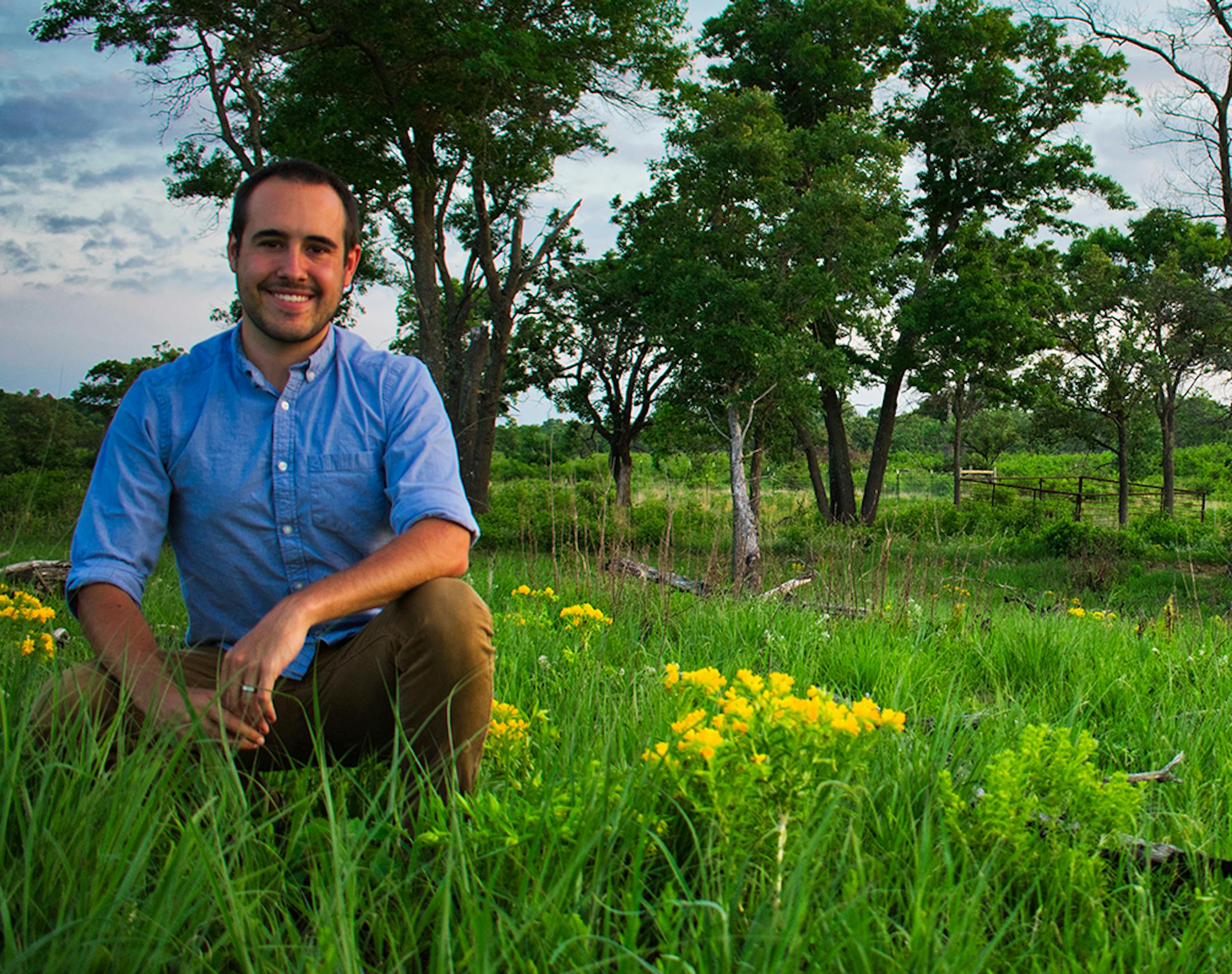 Chad Zirbel, plant ecologist, Cedar Creek Ecosystem Science Reserve