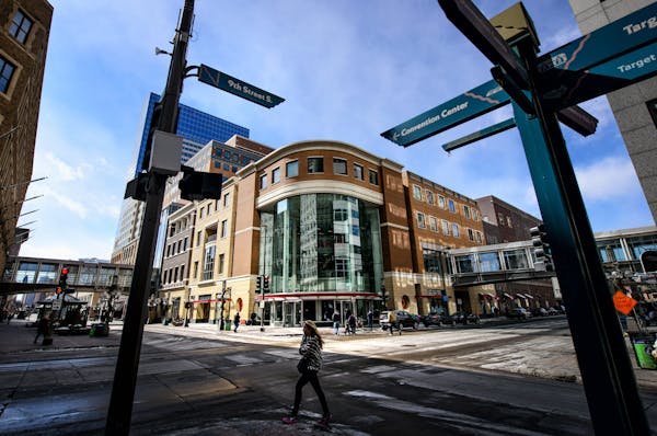 Nicollet Mall Target. Target's presence in downtown Minneapolis may change with Tuesday's layoff announcement.