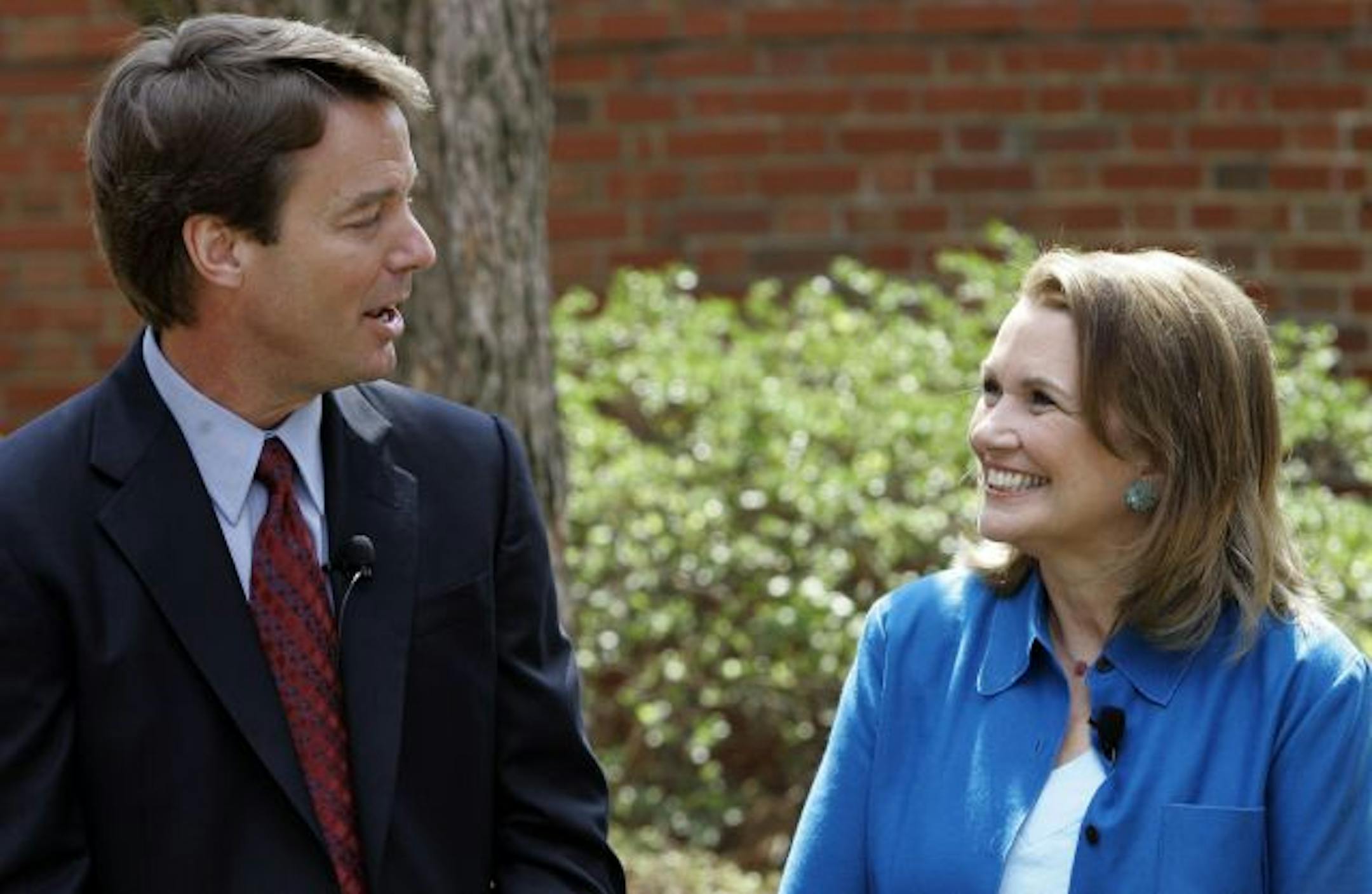 John Edwards and his late wife Elizabeth in 2007.