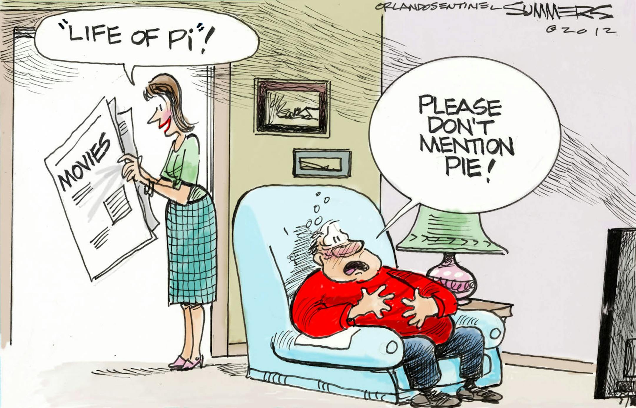 Dana Summers editorial cartoon for Nov. 23, 2012.