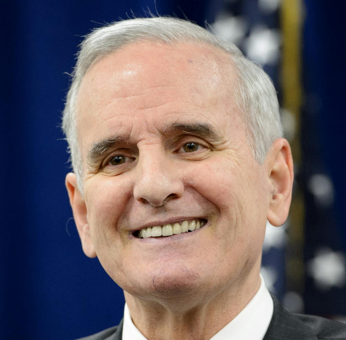 Gov. Mark Dayton on Tuesday called for $842 million in public-oriented construction projects. ] GLEN STUBBE * gstubbe@startribune.com Tuesday, April 7, 2015