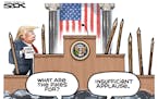 Sack cartoon: Trump's State of the Union