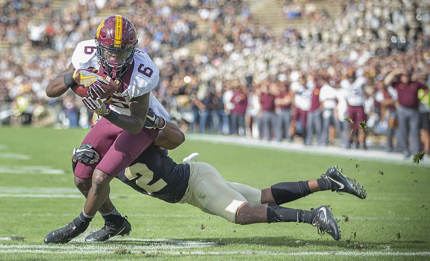 Minnesota wide receiver Tyler Johnson