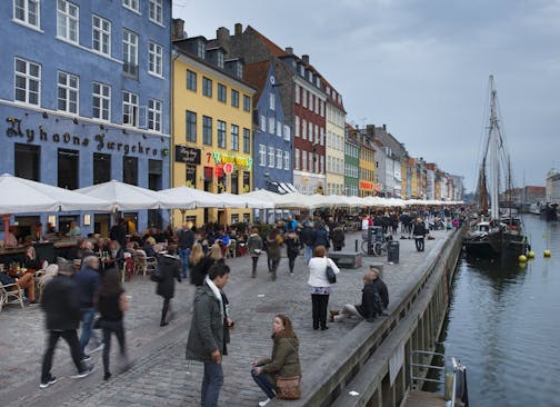 In Copenhagen&#x2019;s harbor, old warehouses have been renovated into offices, hotels and outdoor restaurants that spill onto a long esplanade and plaza.