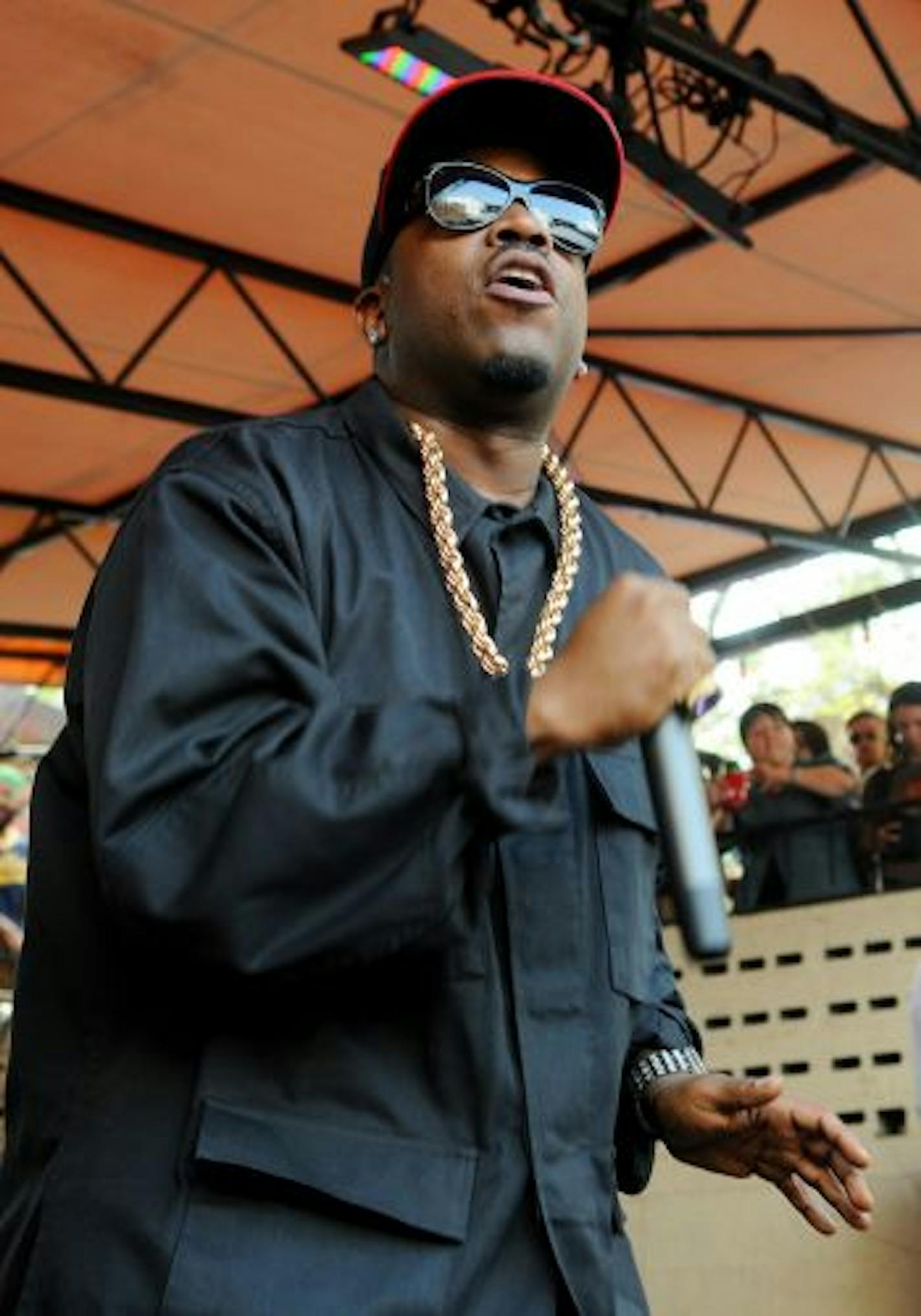 Big Boi performs at a day party at the South By Southwest music festival in Austin, Texas, March 19, 2011. © Tony Nelson