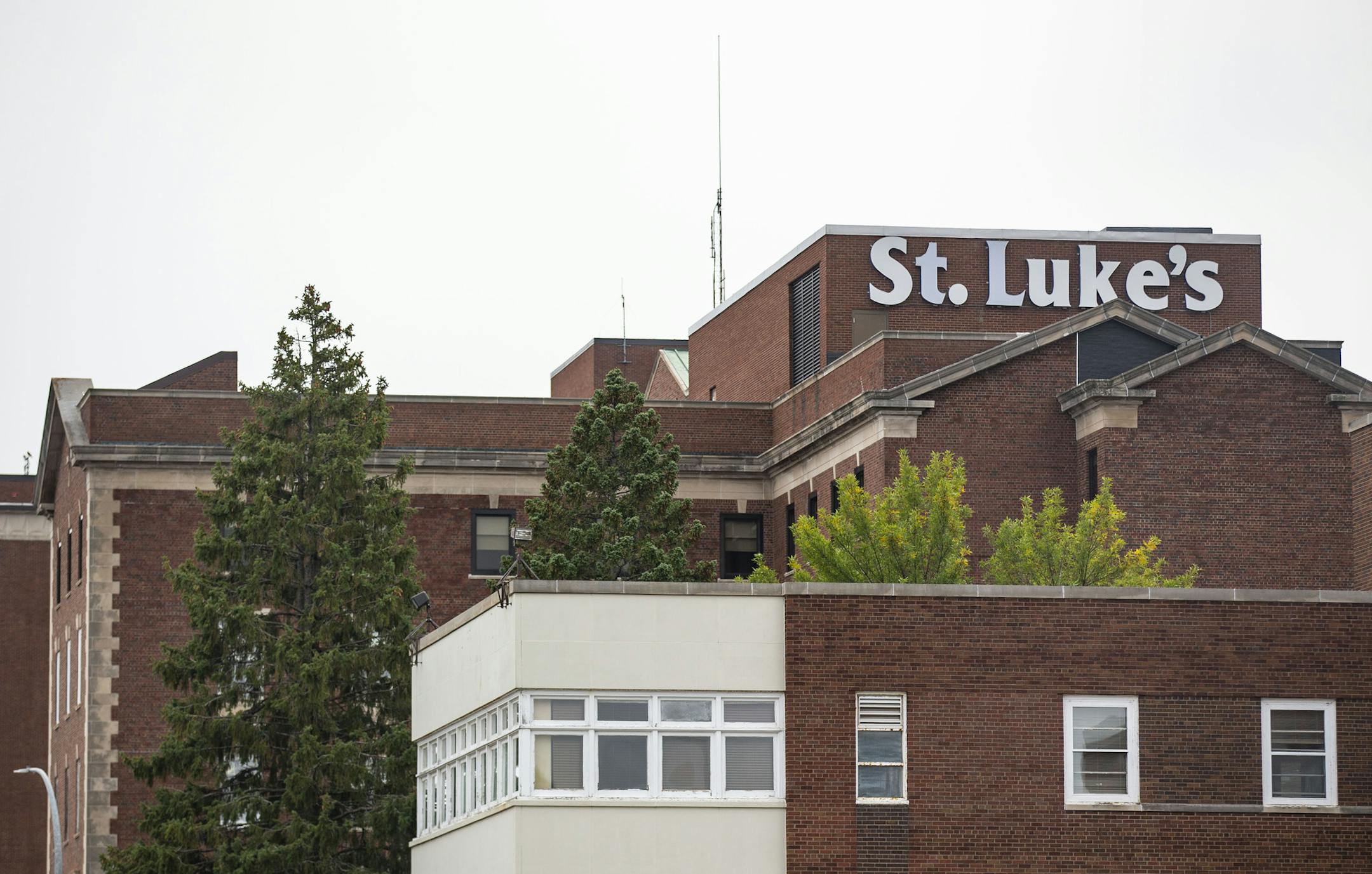 St. Luke's Hospital in Duluth.