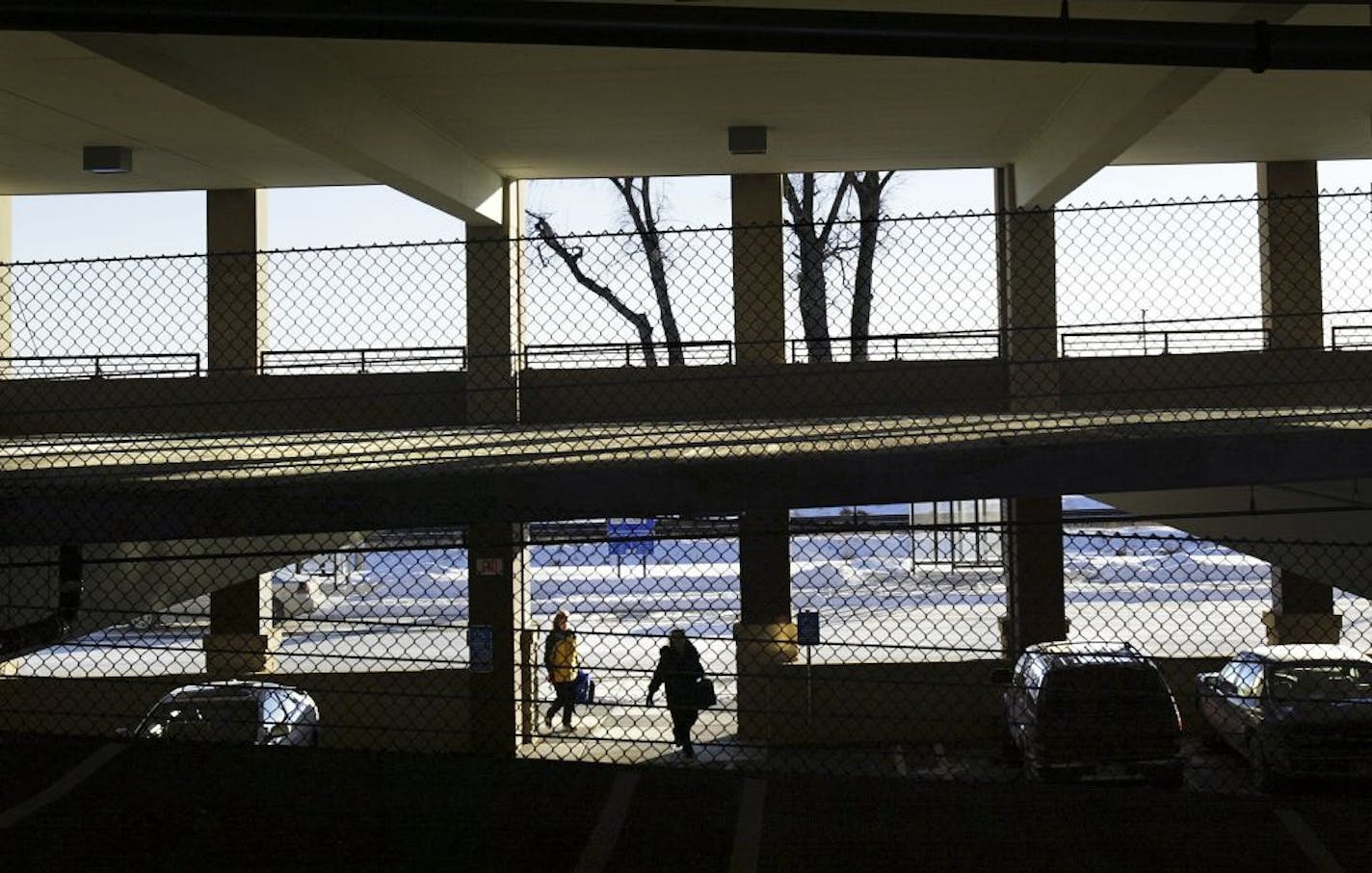 The COR site includes a massive parking garage dubbed "the ramp to nowhere."