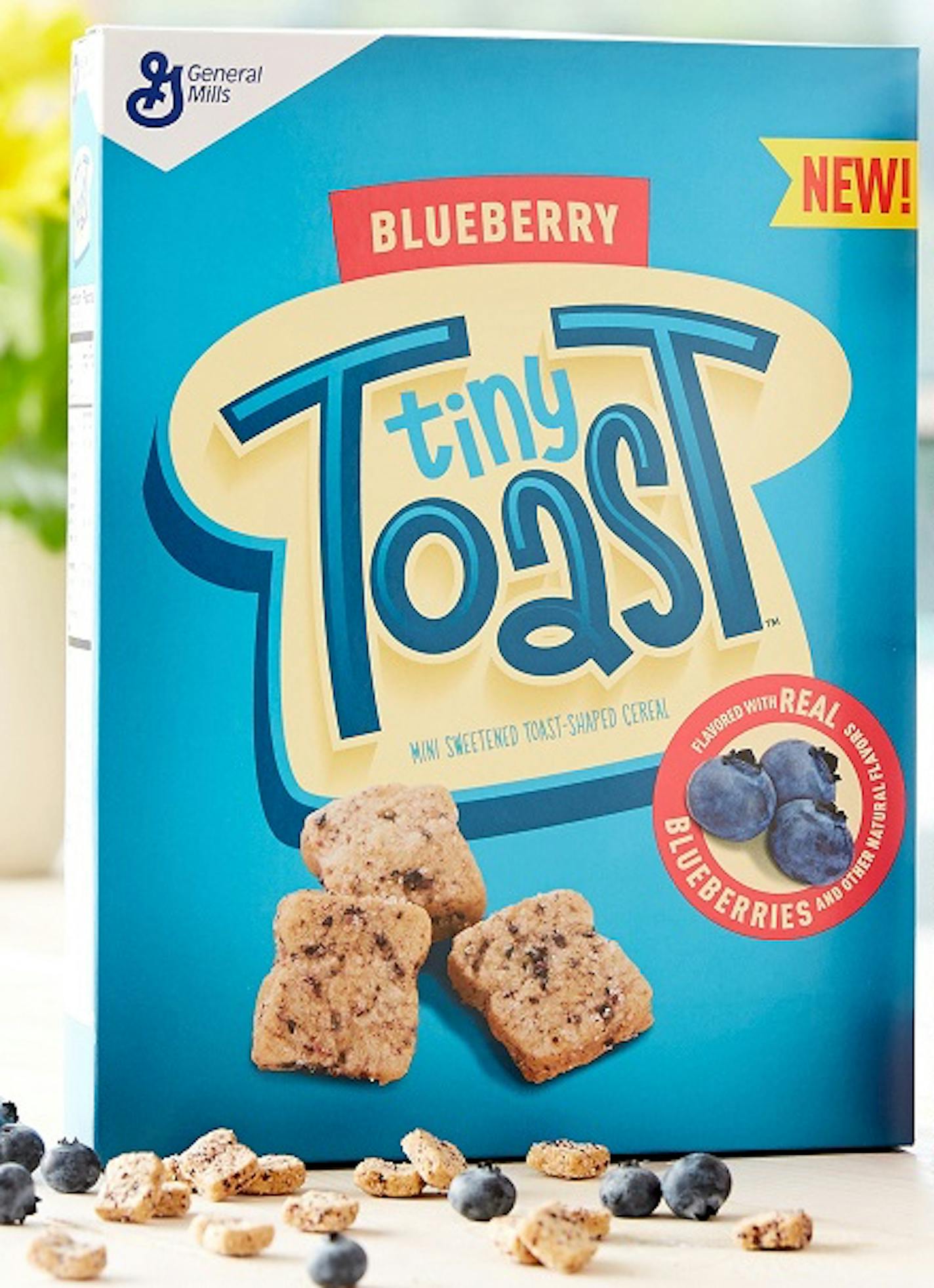 General Mills created Tiny Toast, its first new cereal line in 15 years, and will initially ship it in two flavors. credit: General Mills