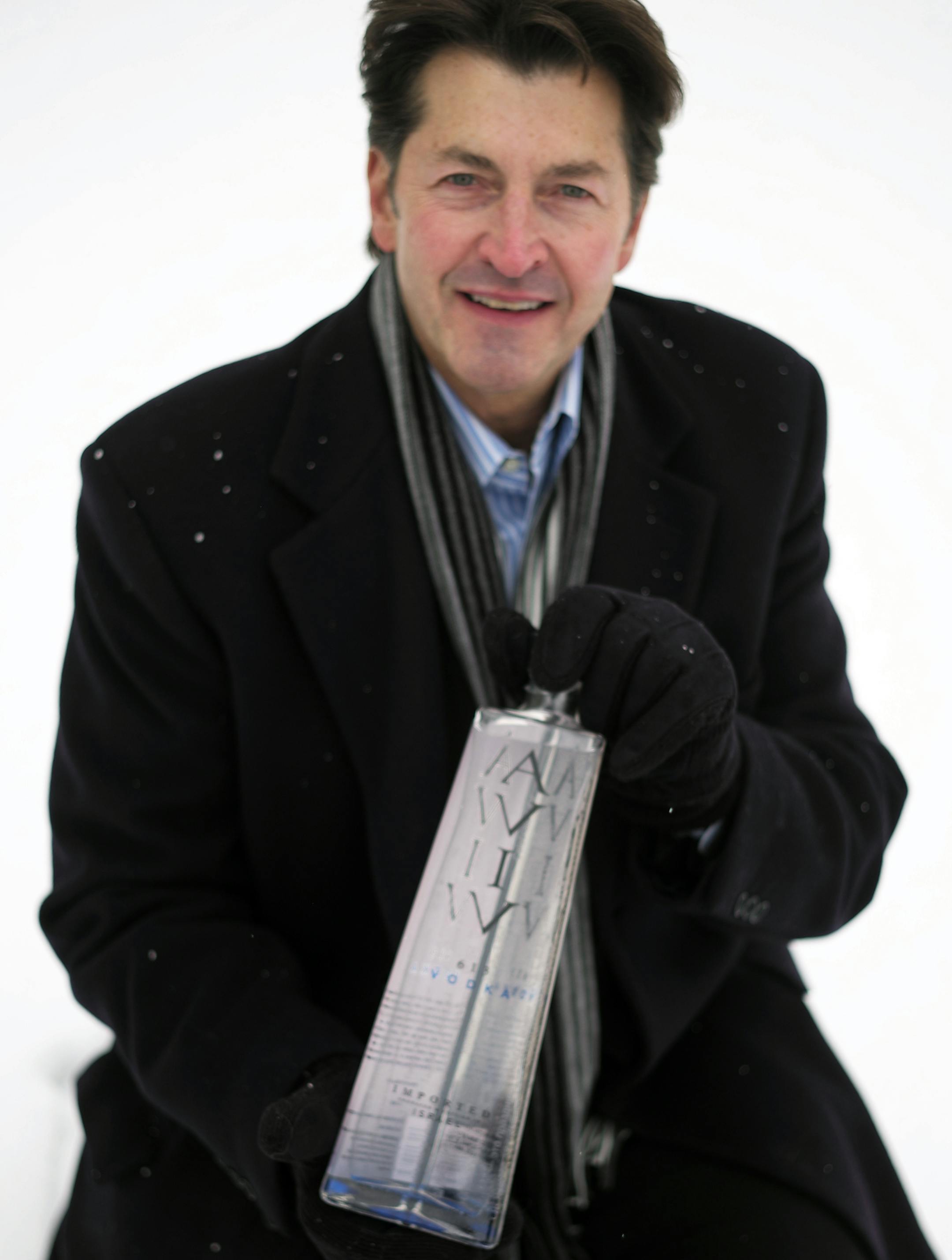 Marc Grossfield has brought his new project, Aviv 613 vodka, a new luxury brand he has been developing for nearly a decade. Aviv is made in Israel and aspires to be a "spiritual" spirit.]richard tsong-taatarii/rtsong-taatarii@startribune.com