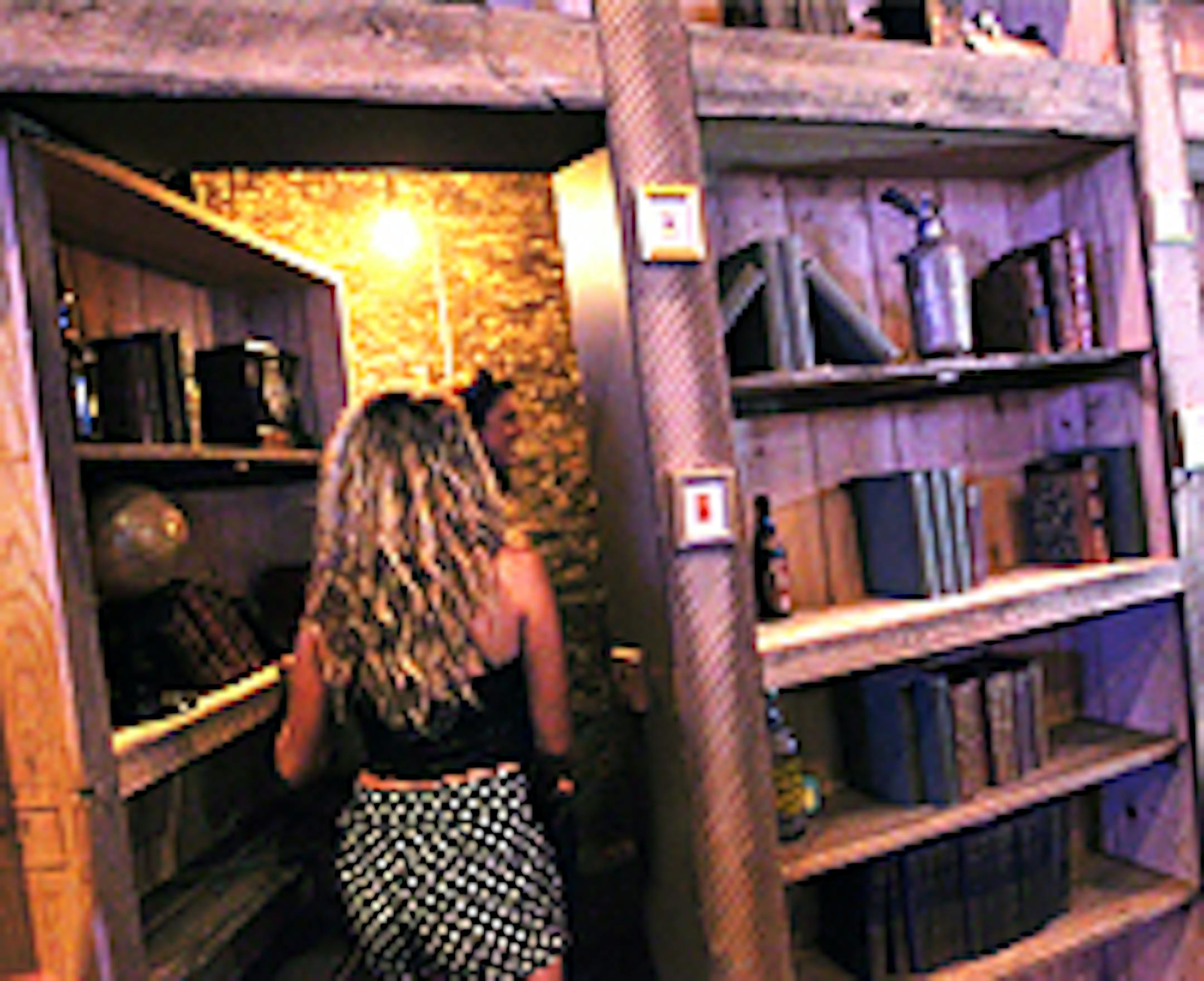 Secret passageways can be found in unexpected places at the Pourhouse