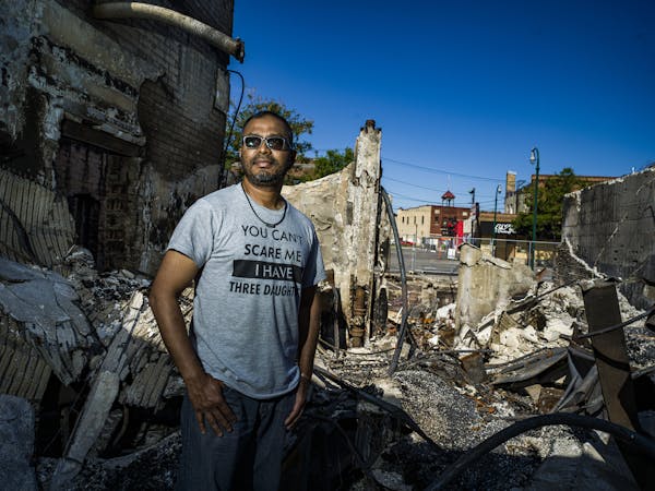Ruhel Islam's restaurant was destroyed. The owner of Gandhi Mahal said "let my building burn, justice needs to be served." He plans to rebuild on the 