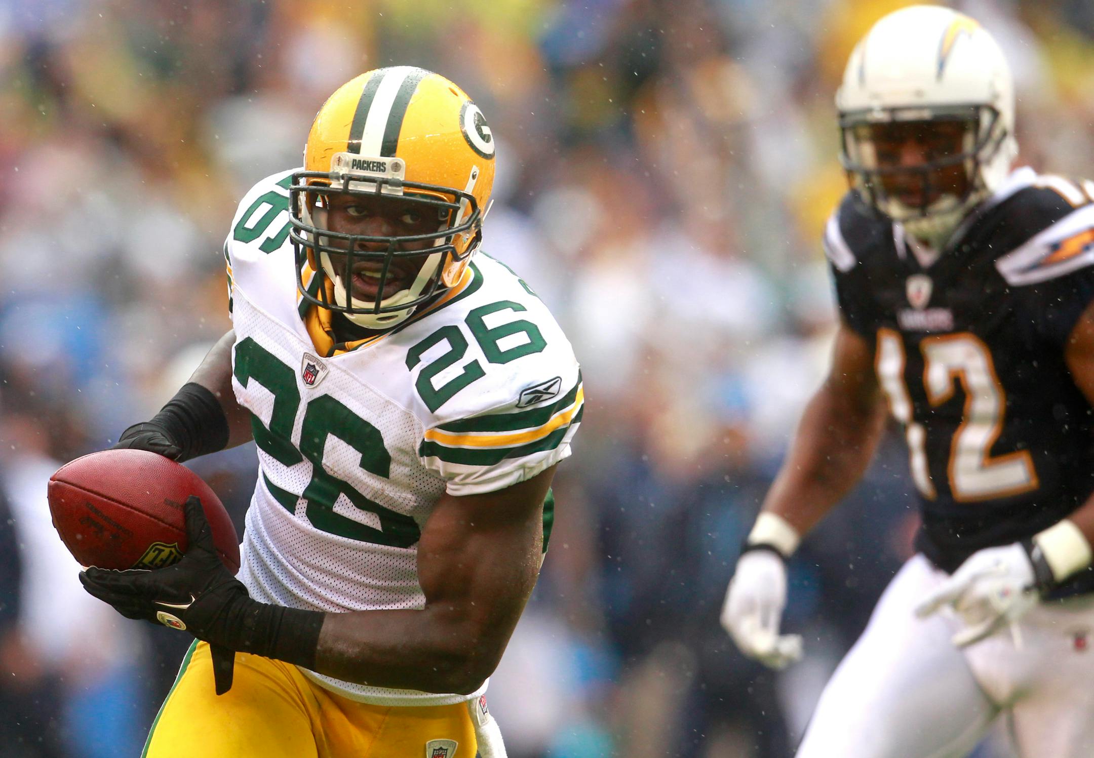 Green Bay Packers safety Charlie Peprah