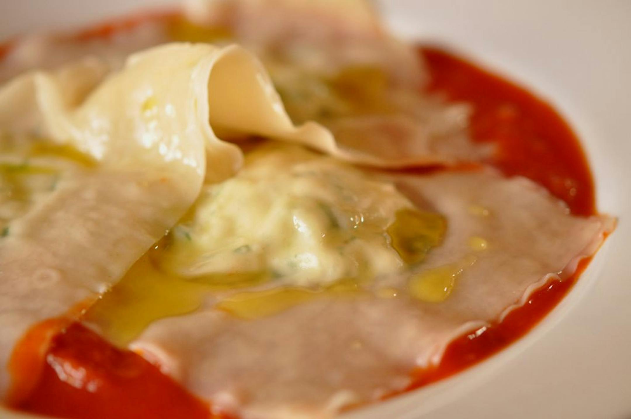 The whole family can help make Cheese Wonton Raviolis.