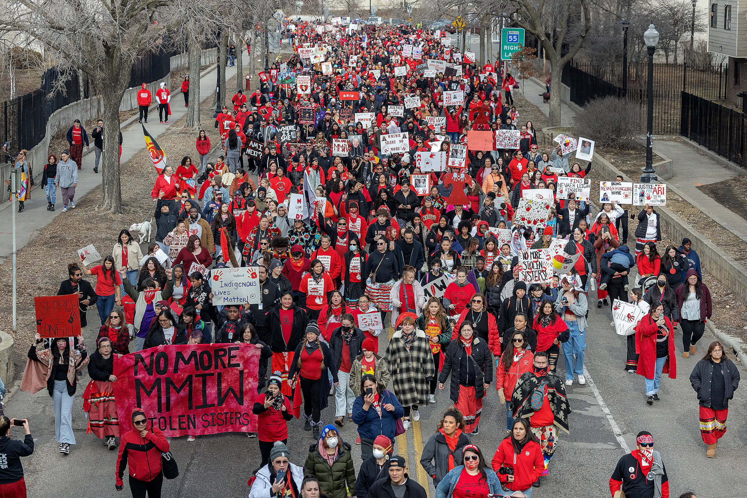 Hundreds of Minnesotans march for missing and murdered Indigenous relatives