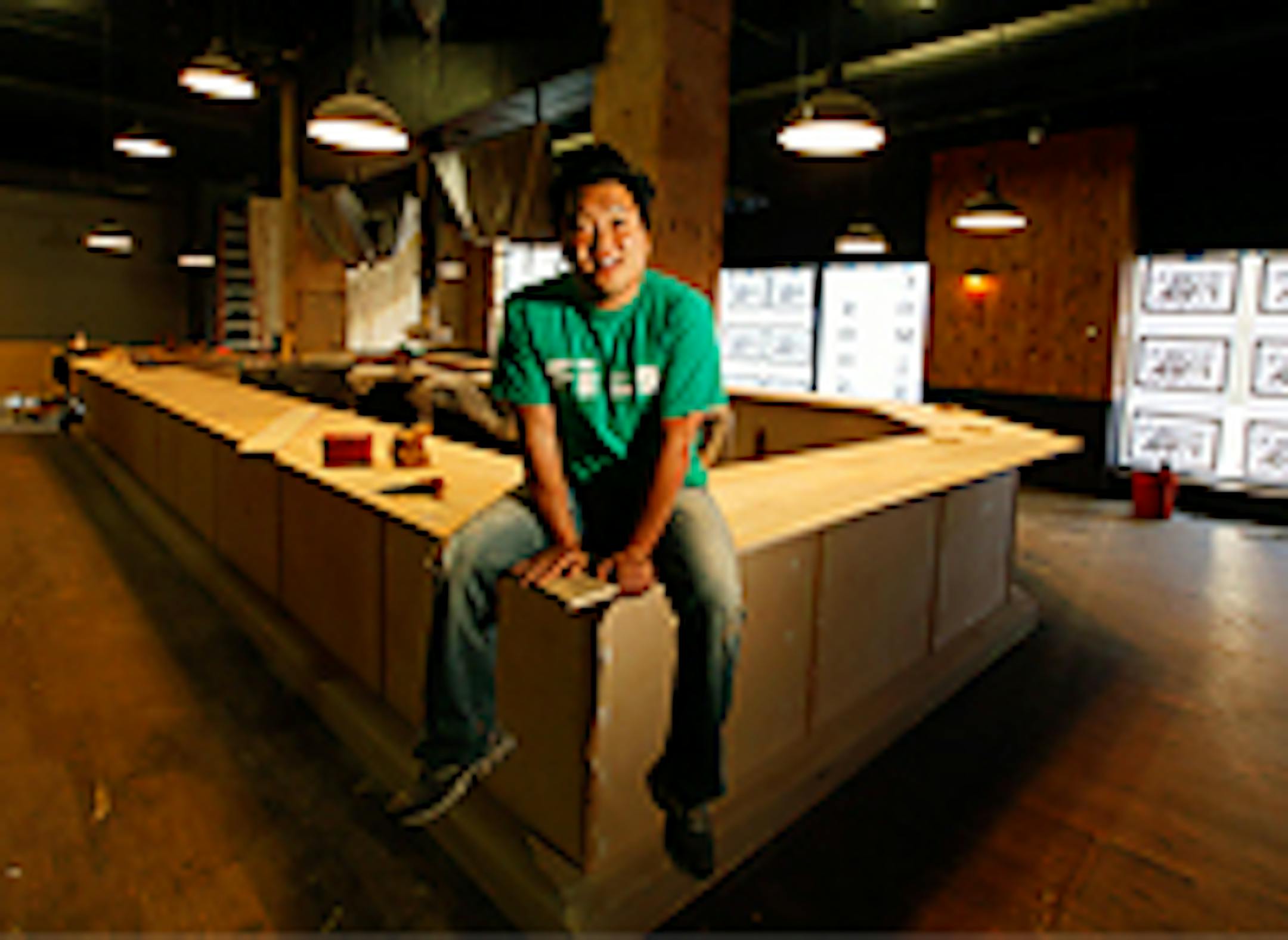 Gene Suh is about to open Whisky Park, an urban country bar.