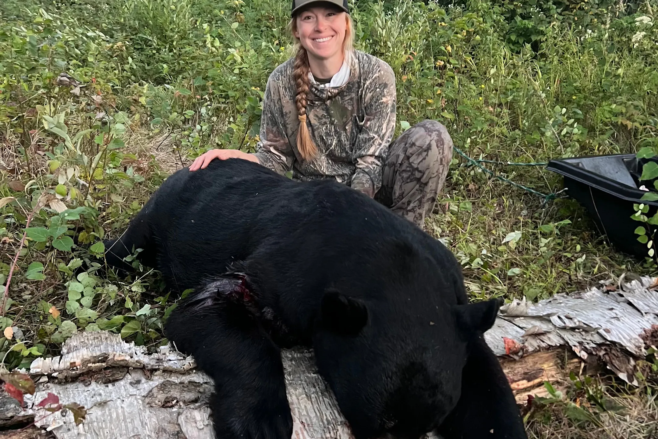 Anderson: Grateful — but a bit sad — northern Minnesota woman arrows her first bear