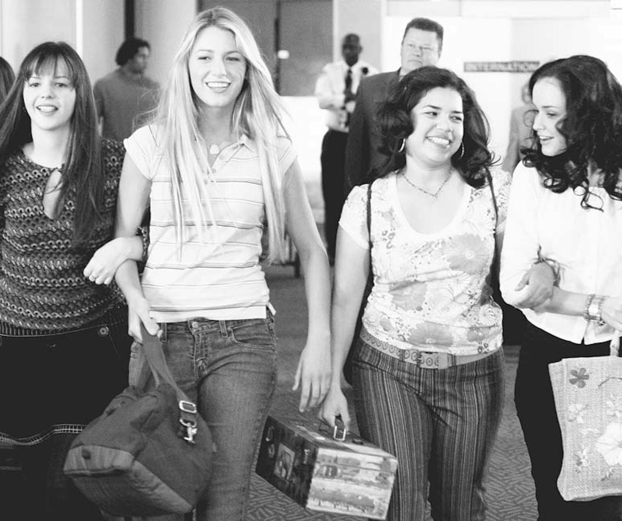 Amber Tamblyn, Blake Lively,America Ferrara and Alexis Bledel star in "The Sisterhood of the Traveling Pants." Warner Bros.
