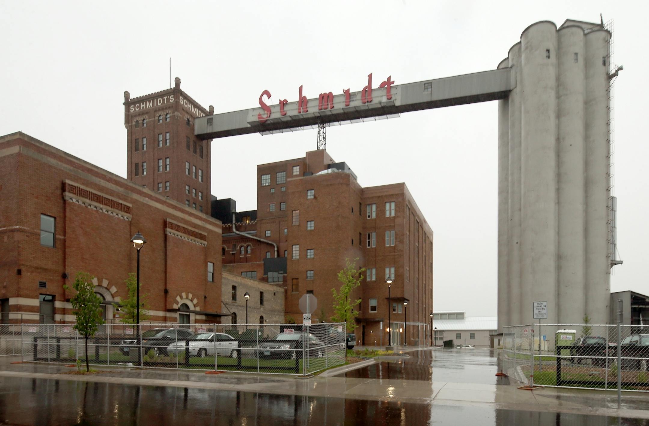The old Schmidt brewery in St. Paul.