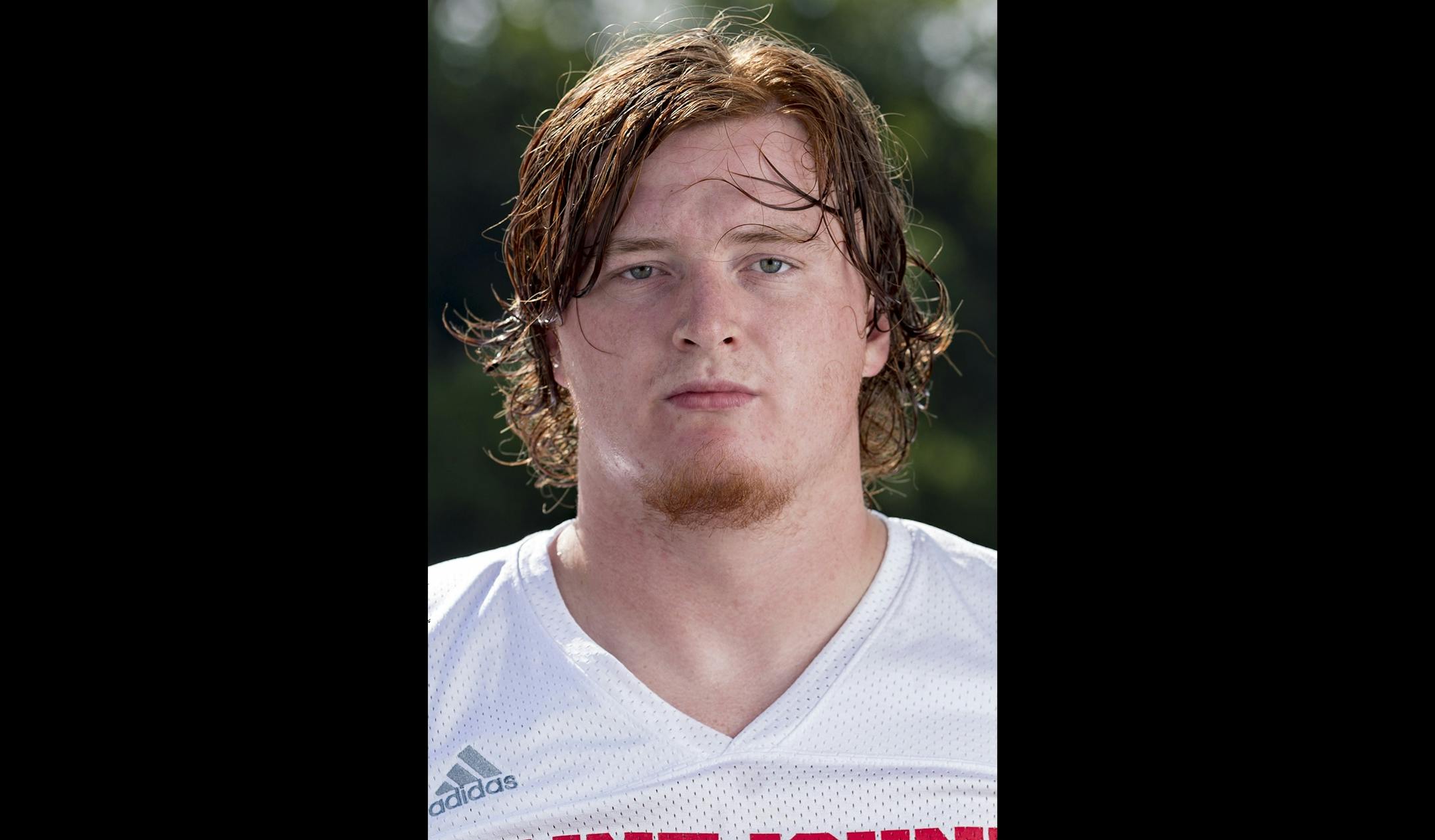 St. John's offensive lineman Ben Bartch.
