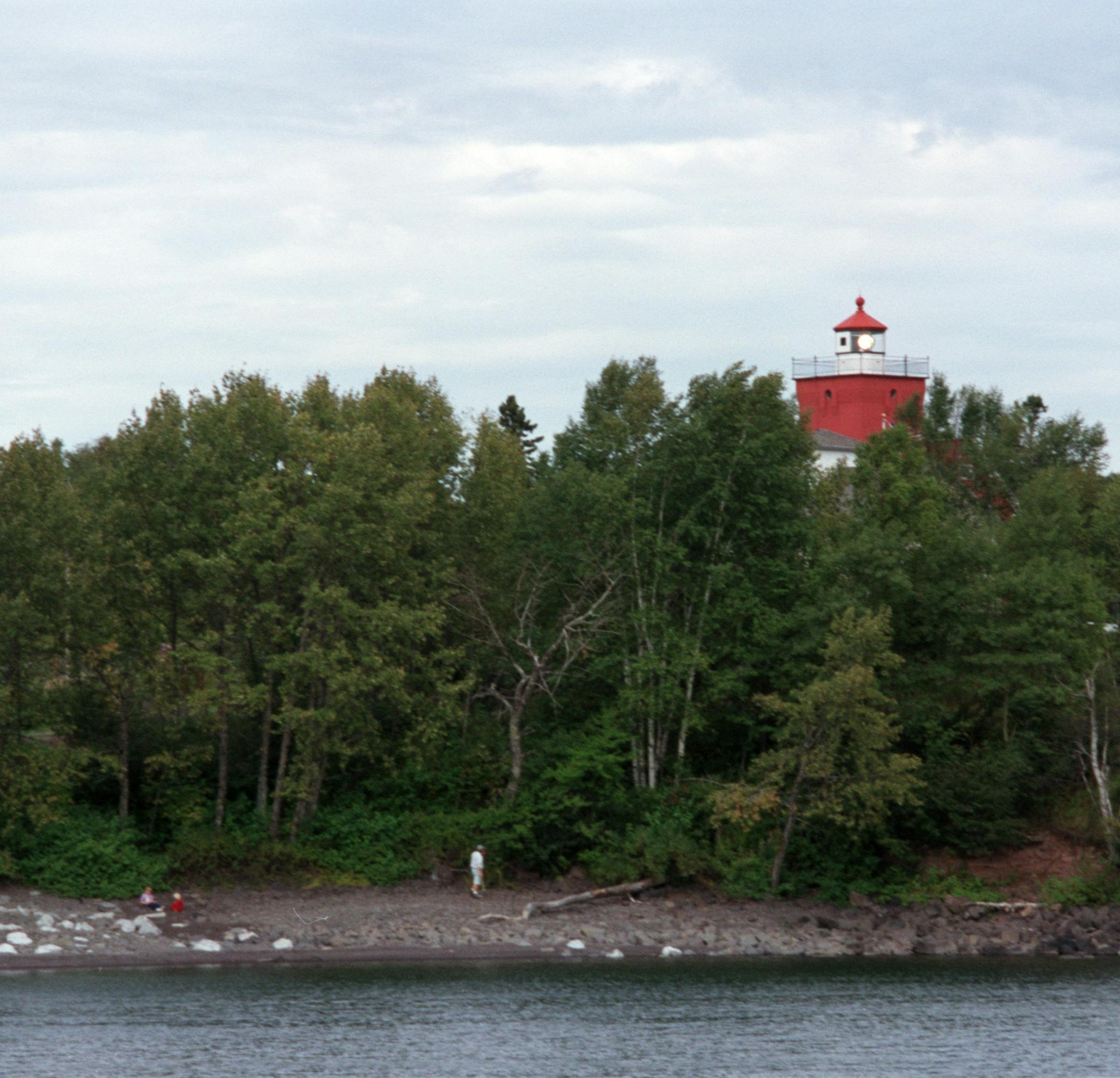 Two Harbors Lighthouse, along the North Shore of Lake Superior -- near Two Harbors, Minnesota -- photo by Star Tribune writer Peg Meier.
